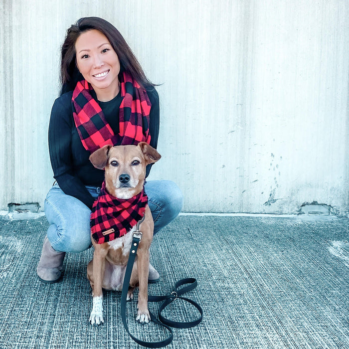 THE DASHER - Flannel Infinity Scarf