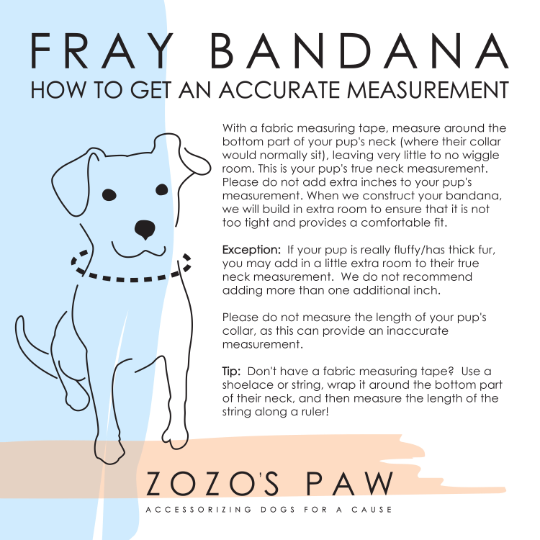 THE BRODY - Dog Flannel Fray Bandana