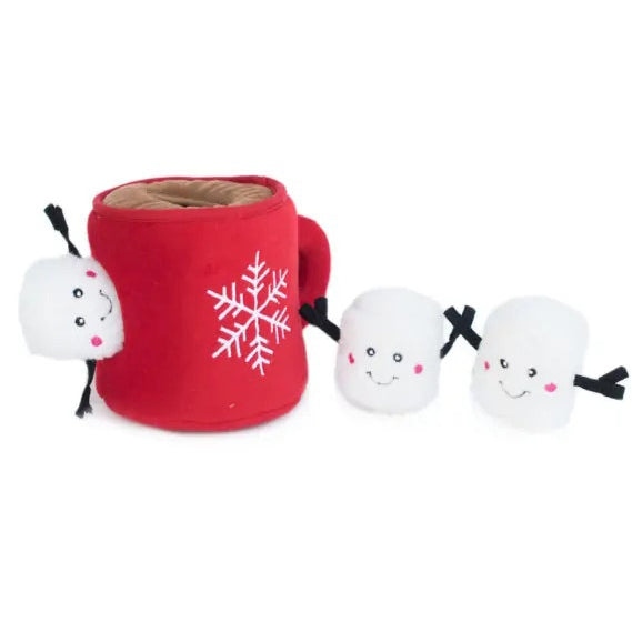 Hot Cocoa & Marshmallows Dog Toy