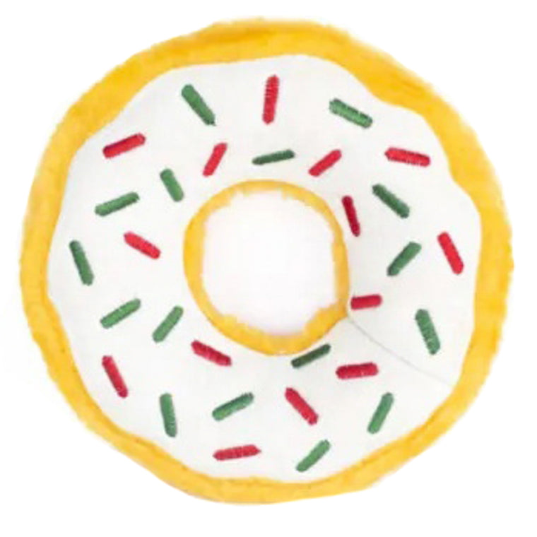 Holiday Donut Dog Toy