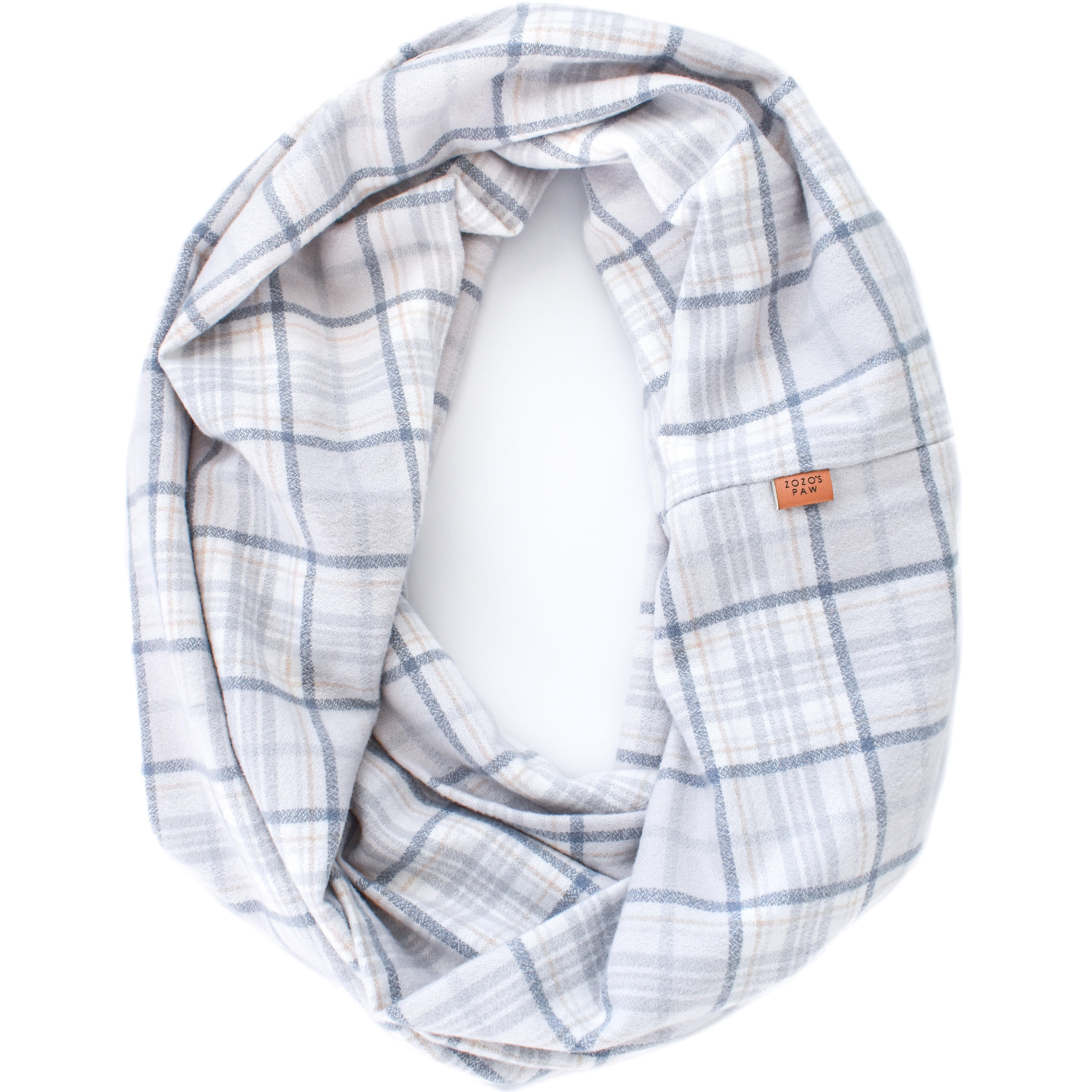 THE CASPER - Flannel Infinity Scarf