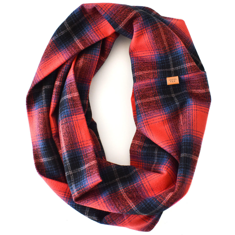 THE MILA - Flannel Infinity Scarf