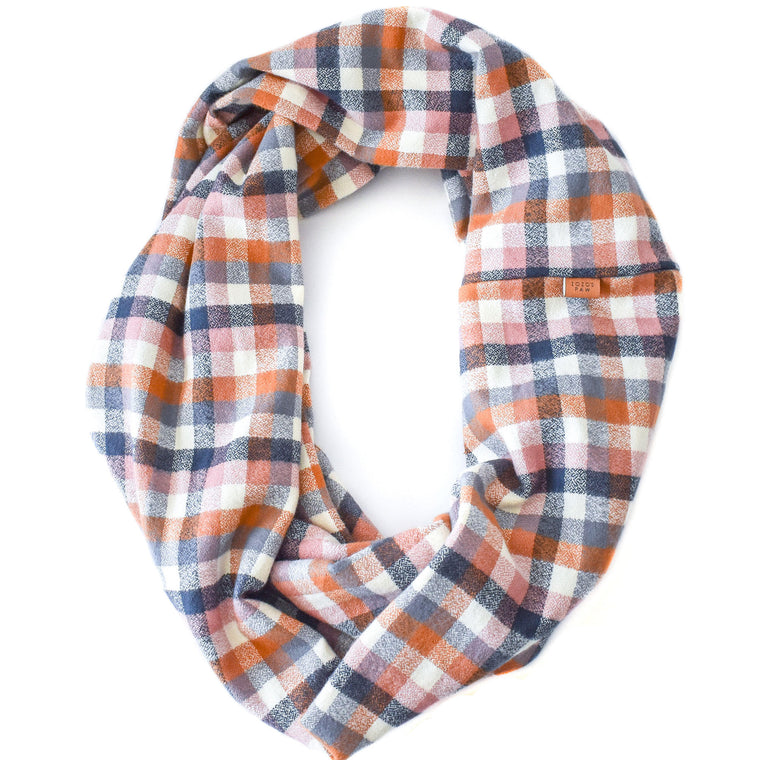 THE AUTUMN - Flannel Infinity Scarf
