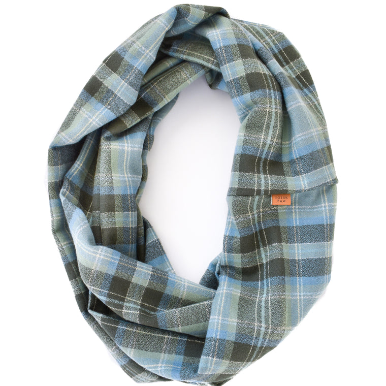 THE BODIE - Flannel Infinity Scarf