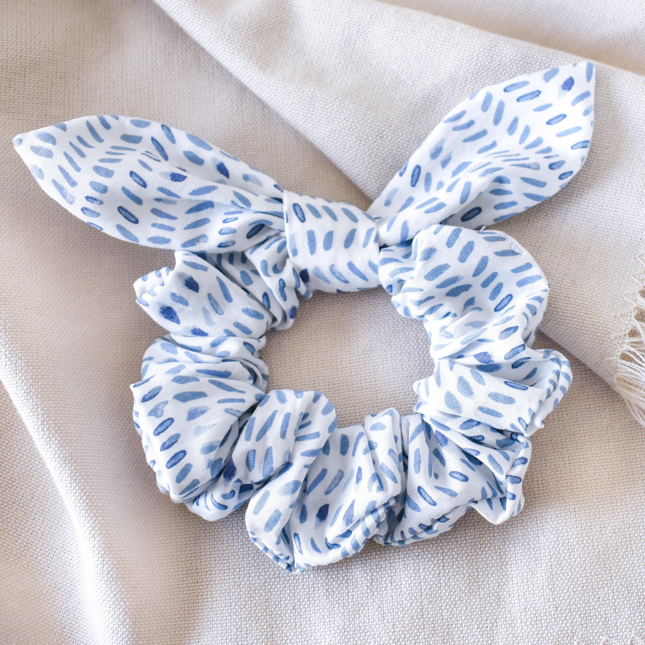 Spring Showers Scrunchie