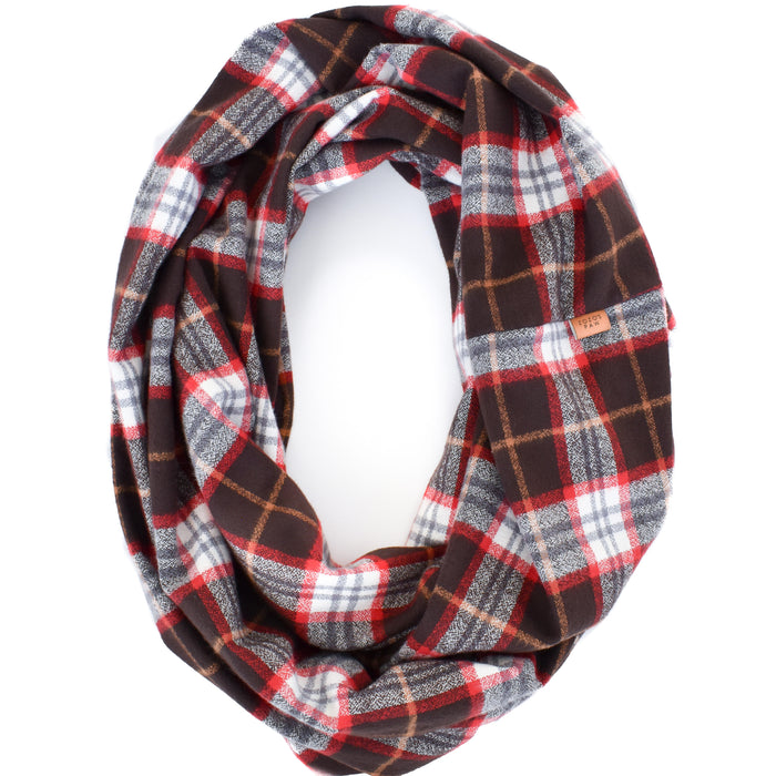 THE VIENNA - Flannel Infinity Scarf