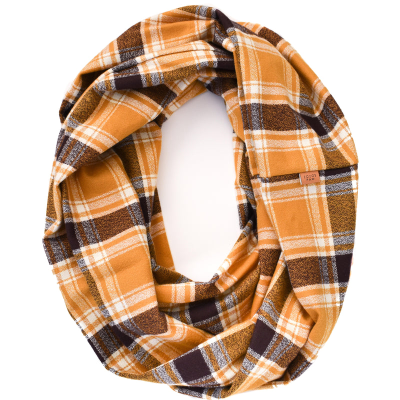 THE MAPLE - Flannel Infinity Scarf