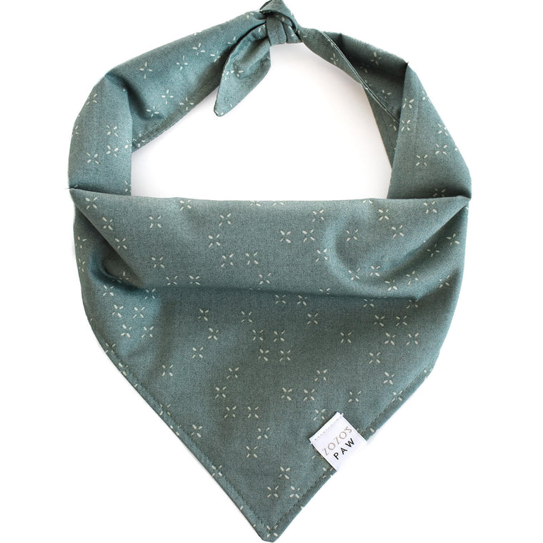 Green Twinkle Dog Bandana