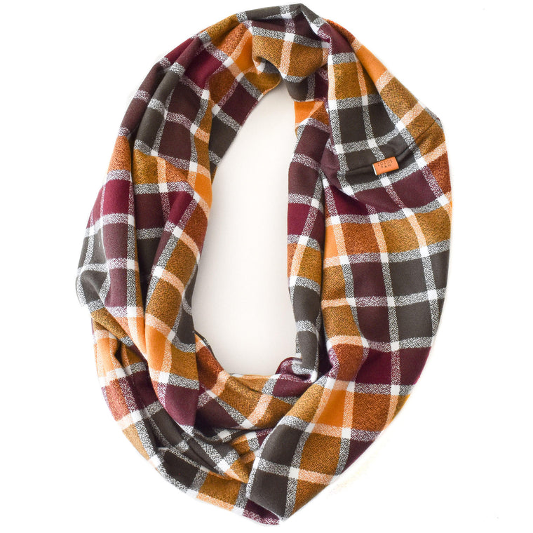THE MADDOX - Flannel Infinity Scarf