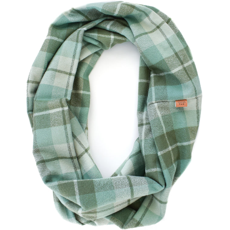 THE KAYDEN - Flannel Infinity Scarf
