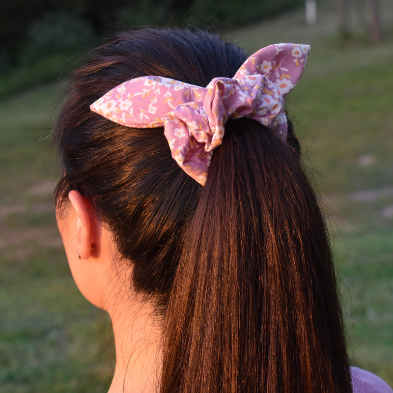 Spring Showers Scrunchie