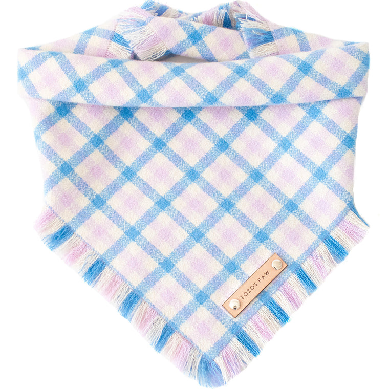 THE MILLIE - Dog Flannel Fray Bandana