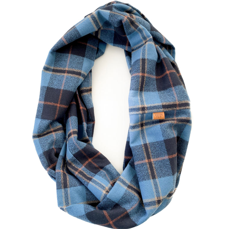 THE HARLOW - Flannel Infinity Scarf