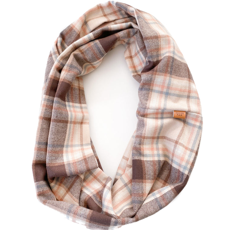 THE BIRCH - Flannel Infinity Scarf