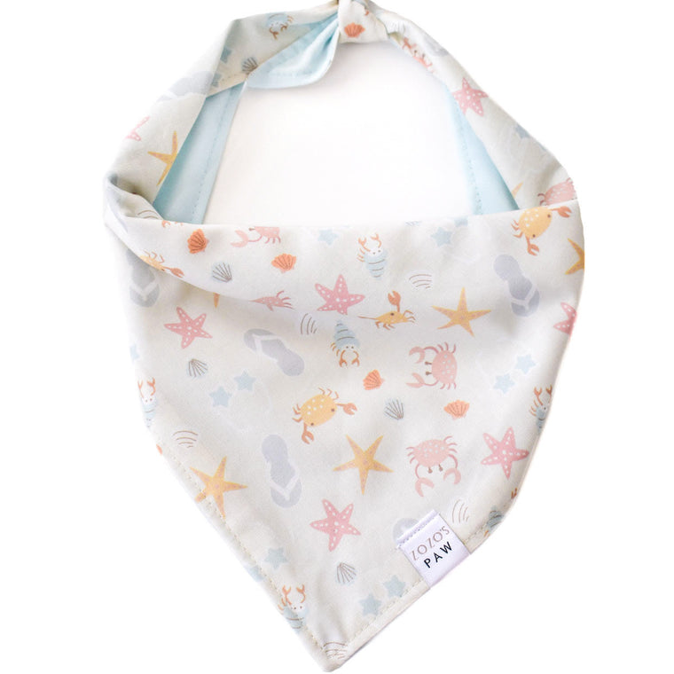 Life's A Beach Dog Bandana